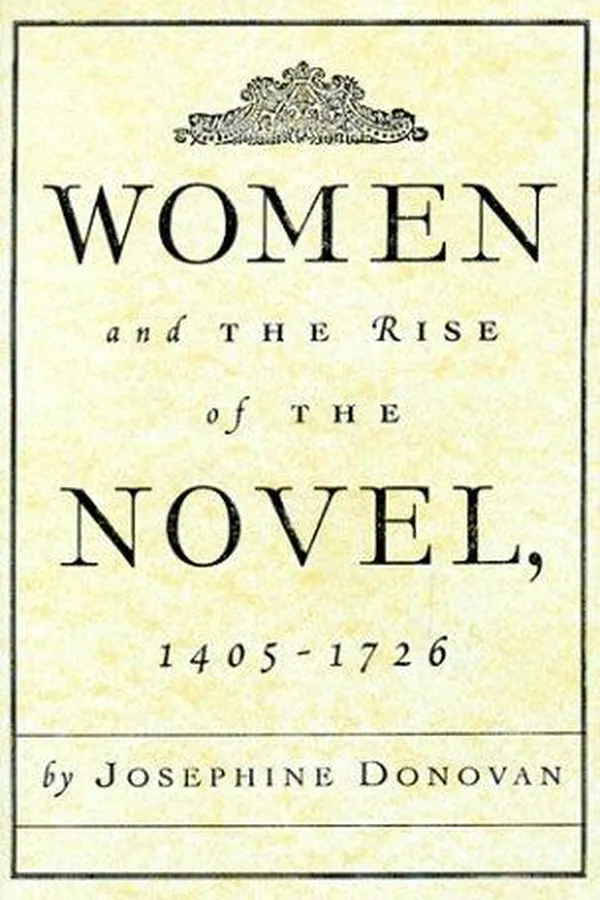 Capa de Women and the rise of the novel, 1405-1726