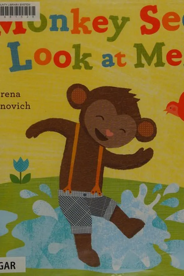 Capa de Monkey see, look at me!