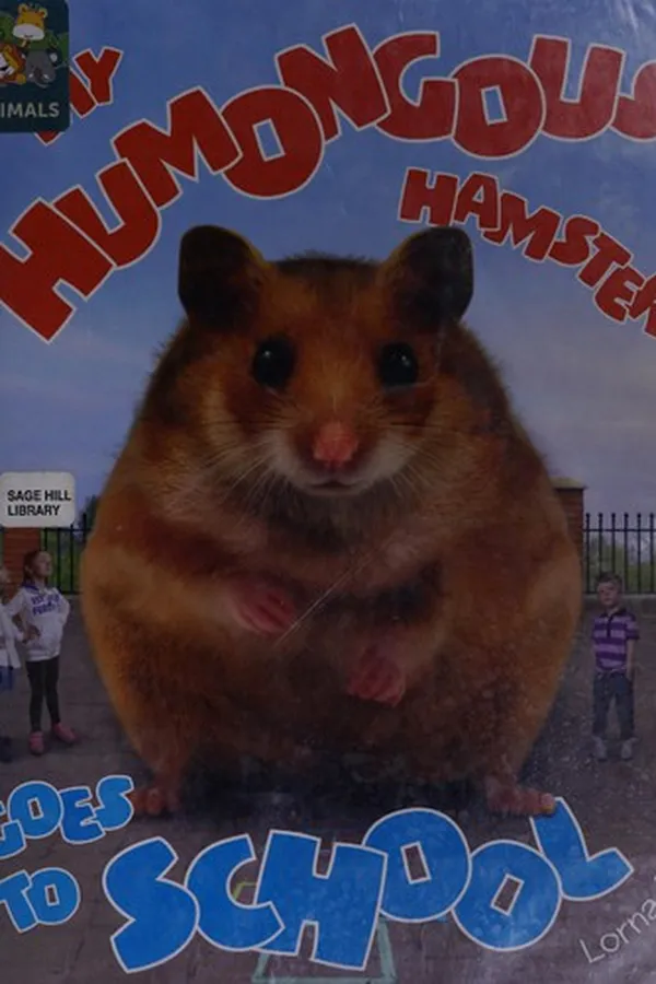 Capa de My humongous hamster goes to school