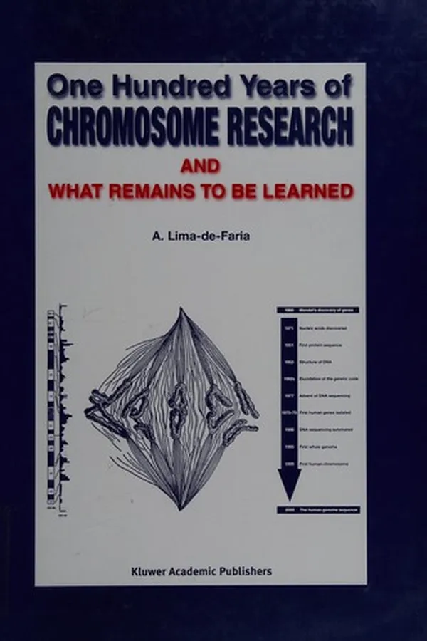 Capa de One hundred years of chromosome research and what remains to be learned