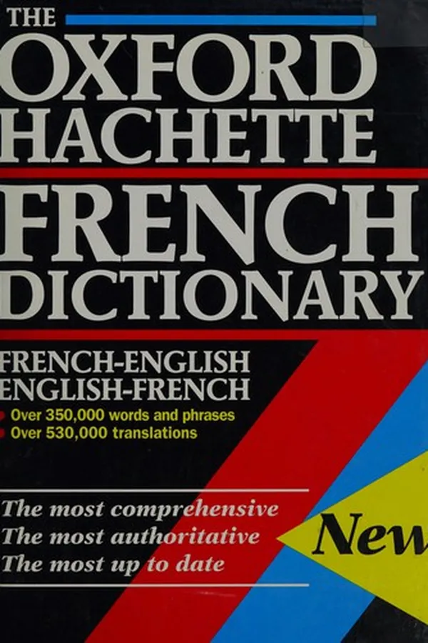 Capa de The Oxford-Hachette French dictionary