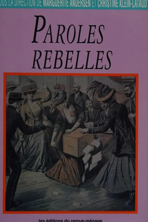 Capa de Paroles rebelles