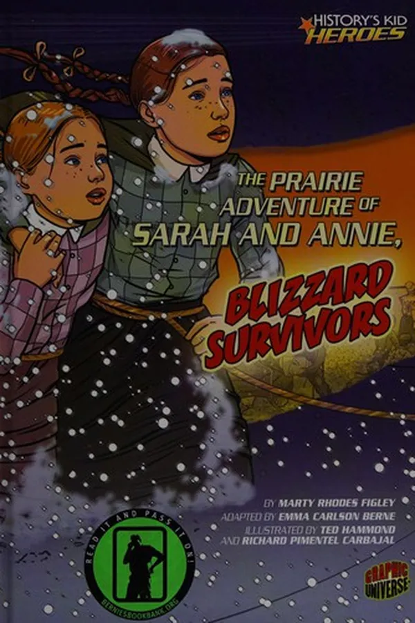 Capa de The prairie adventure of Sarah and Annie, blizzard survivors