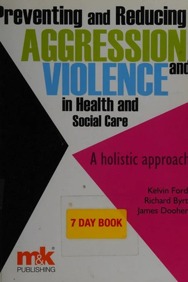 Capa de Preventing and Reducing Aggression and Violence in Health and Social Care