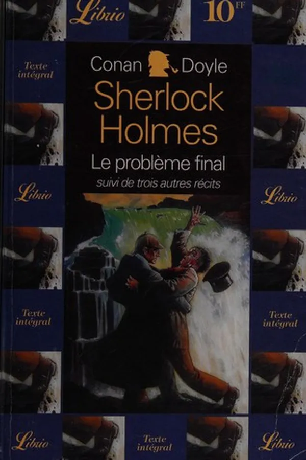 Capa de Quatre aventures de Sherlock Homes (Adventure of the Resident Patient / Adventure of the Yellow Face / Crooked Man / Final Problem)