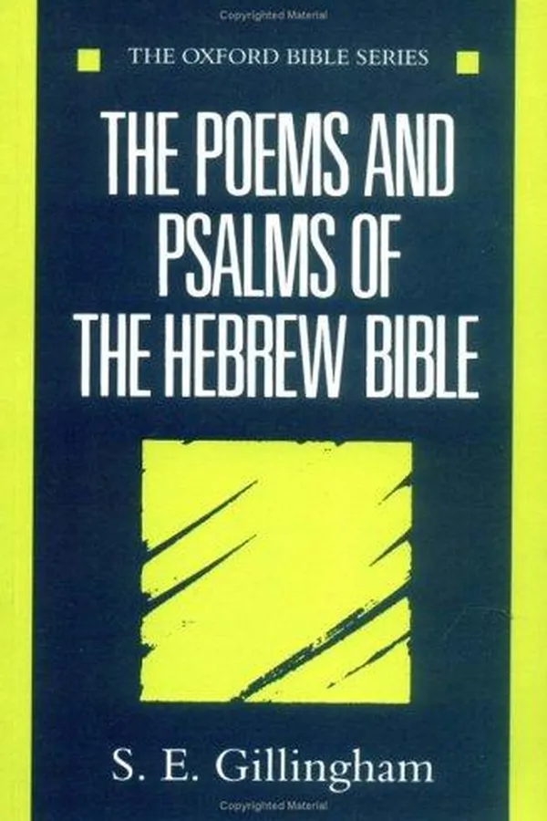 Capa de The poems and psalms of the Hebrew Bible