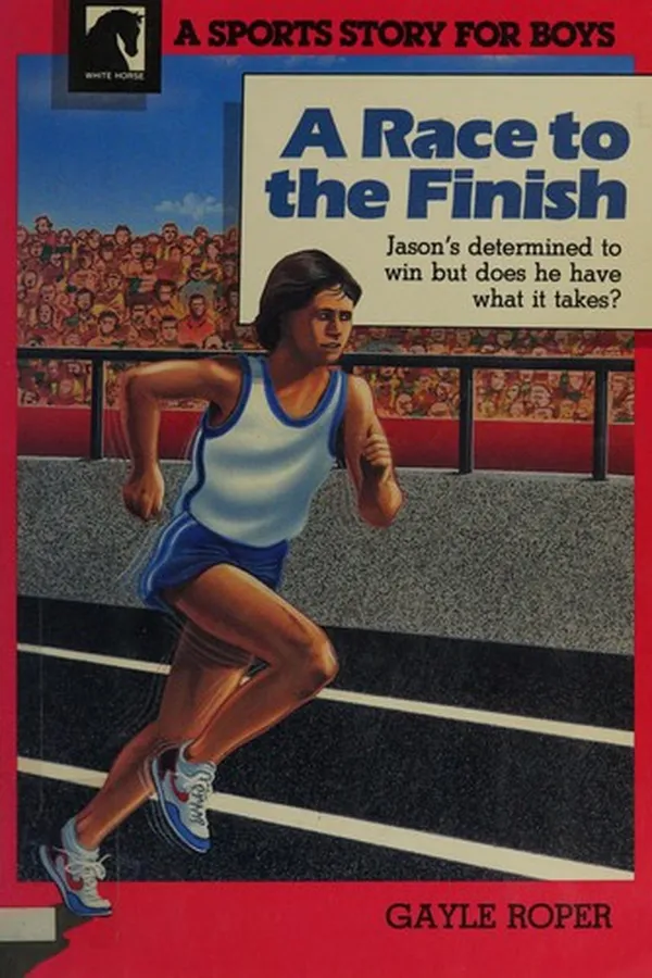 Capa de A race to the finish