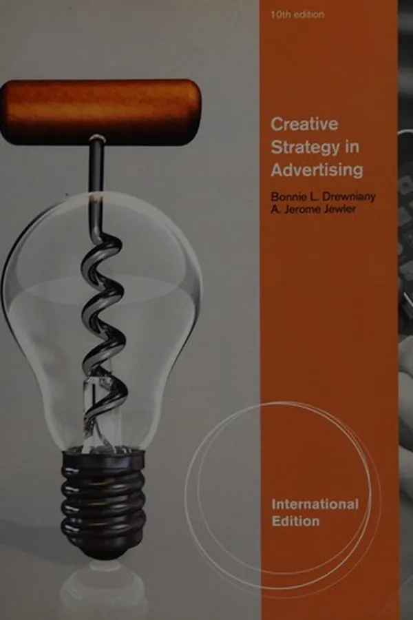 Capa de Creative strategy in advertising