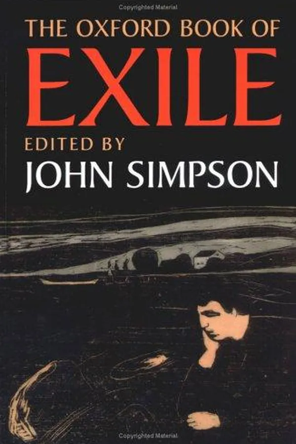 Capa de The Oxford book of exile