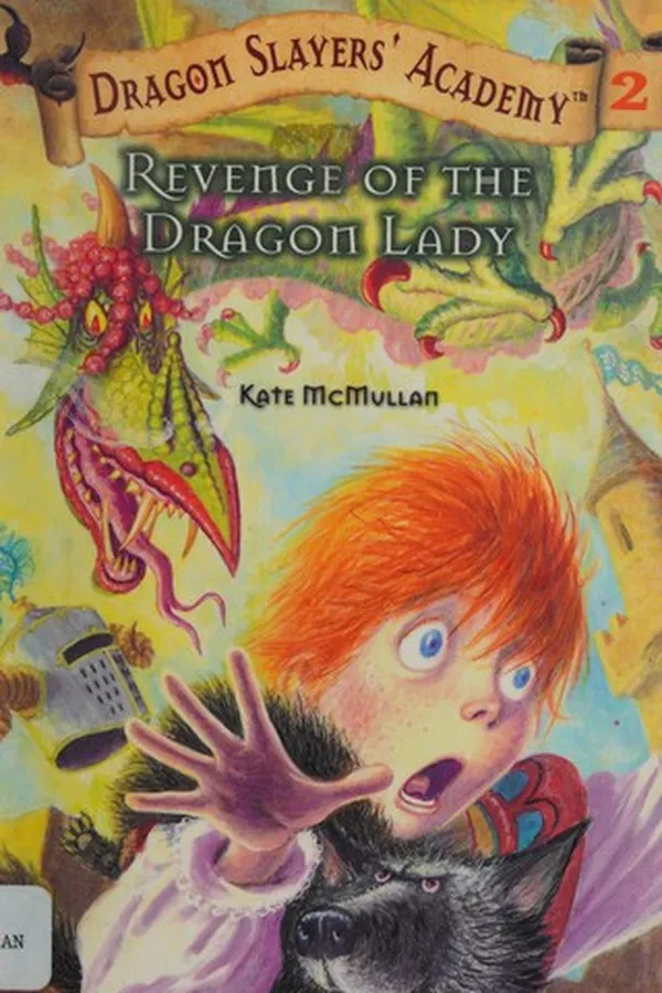 Capa de Revenge of the dragon lady. (Dragon Slayers' Academy No. 2)