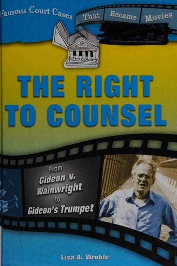 Capa de The right to counsel