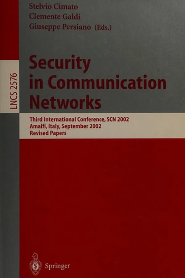 Capa de Security in communication networks