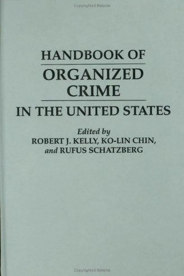 Capa de Handbook of organized crime in the United States