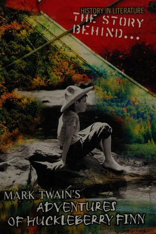 Capa de The story behind Mark Twain's adventures of Huckleberry Finn