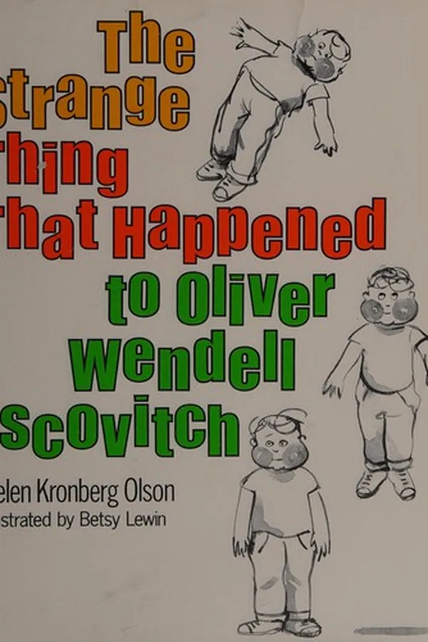 Capa de The Strange thing that happened to Oliver Wendell Iscovitch