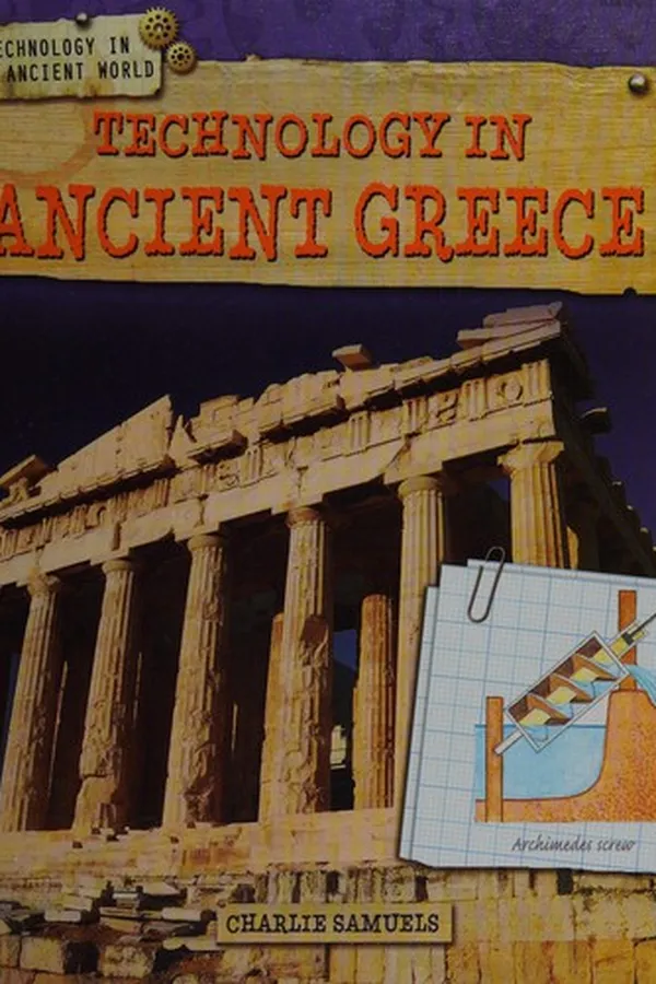 Capa de Technology in ancient Greece