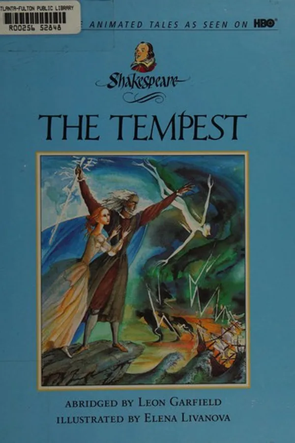 Capa de The Tempest (adaptation)