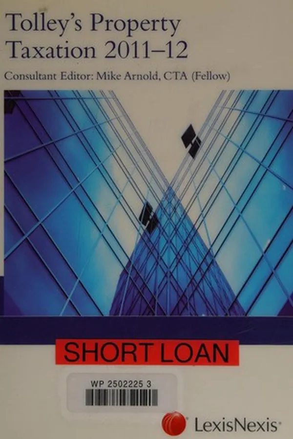 Capa de Tolley's property taxation 2011-12