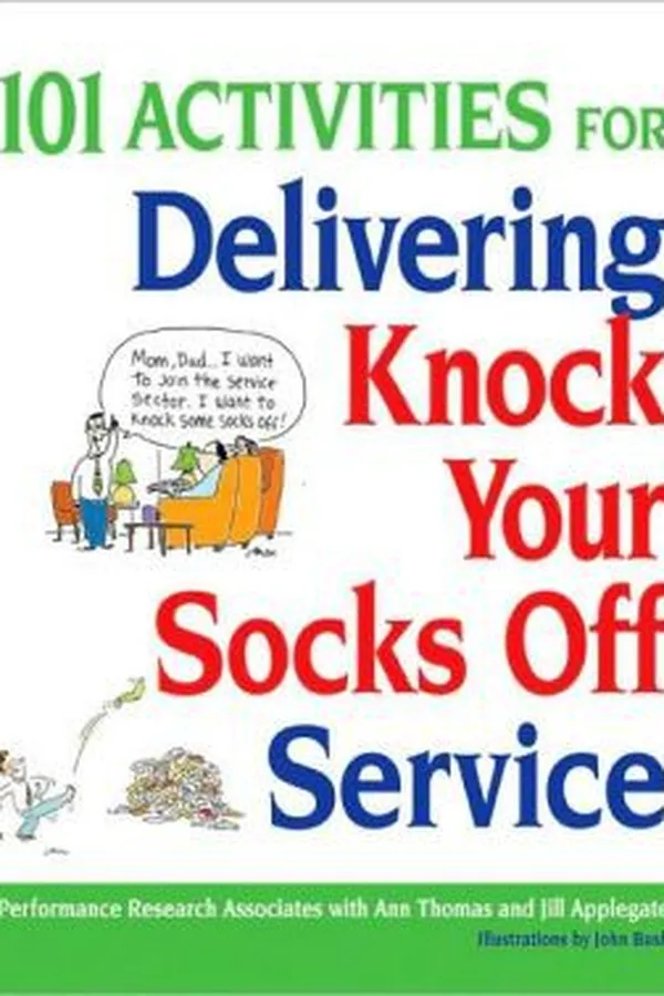 Capa de 101 activities for delivering knock your socks off service