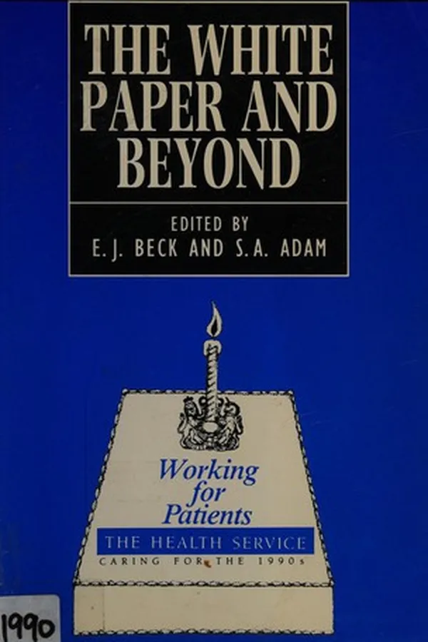 Capa de The White paper and beyond