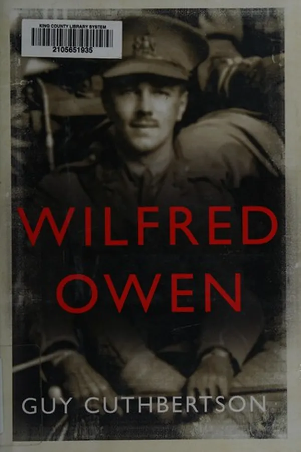 Capa de Wilfred Owen