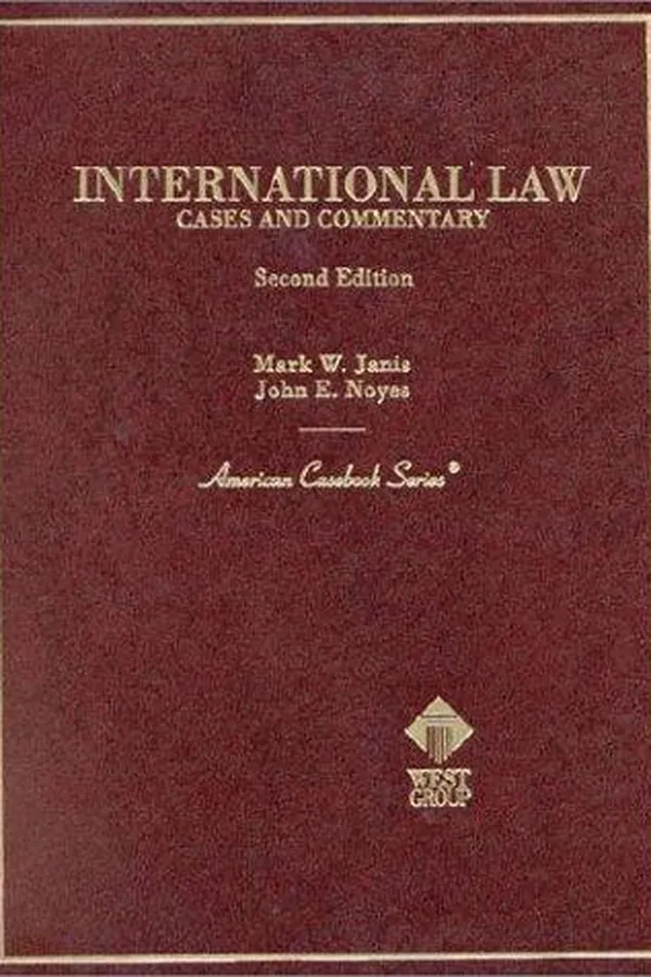 Capa de Cases and commentary on international law