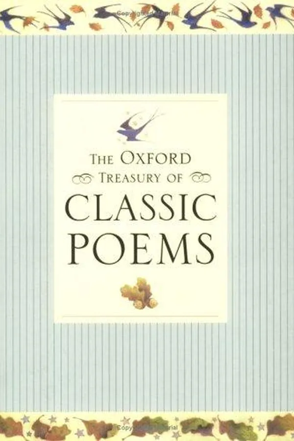 Capa de The Oxford treasury of classic poems