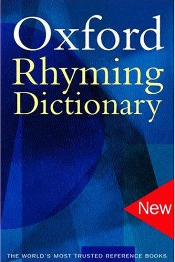 Capa de Oxford rhyming dictionary