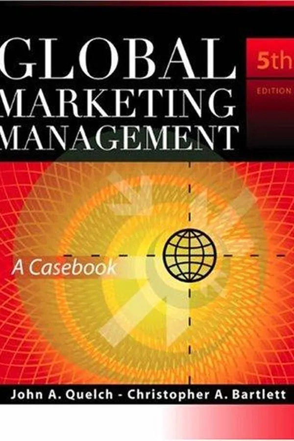 Capa de Global marketing management