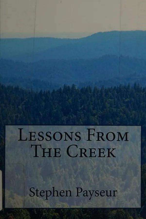 Capa de Lessons from the creek
