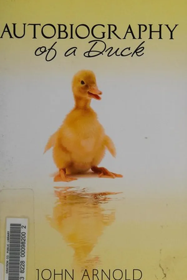 Capa de Autobiography of a duck