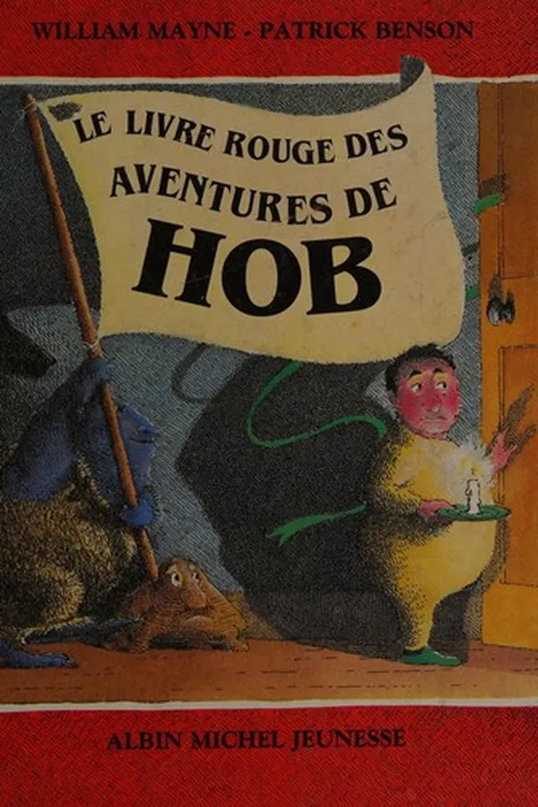 Capa de Le Livre rouge des aventures de Hob
