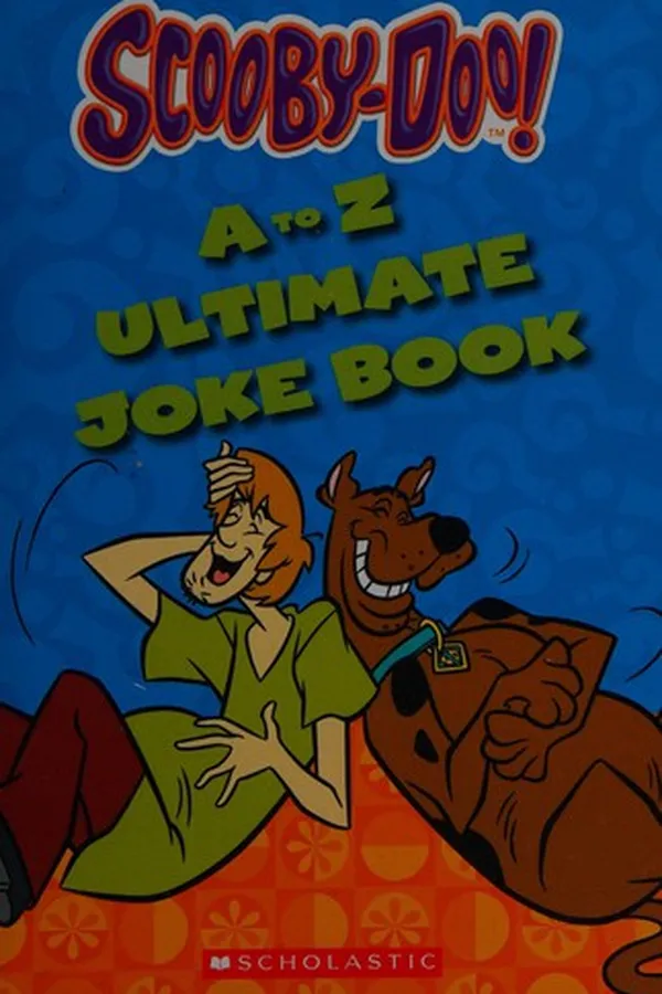 Capa de Scooby-Doo! A to Z ultimate joke book