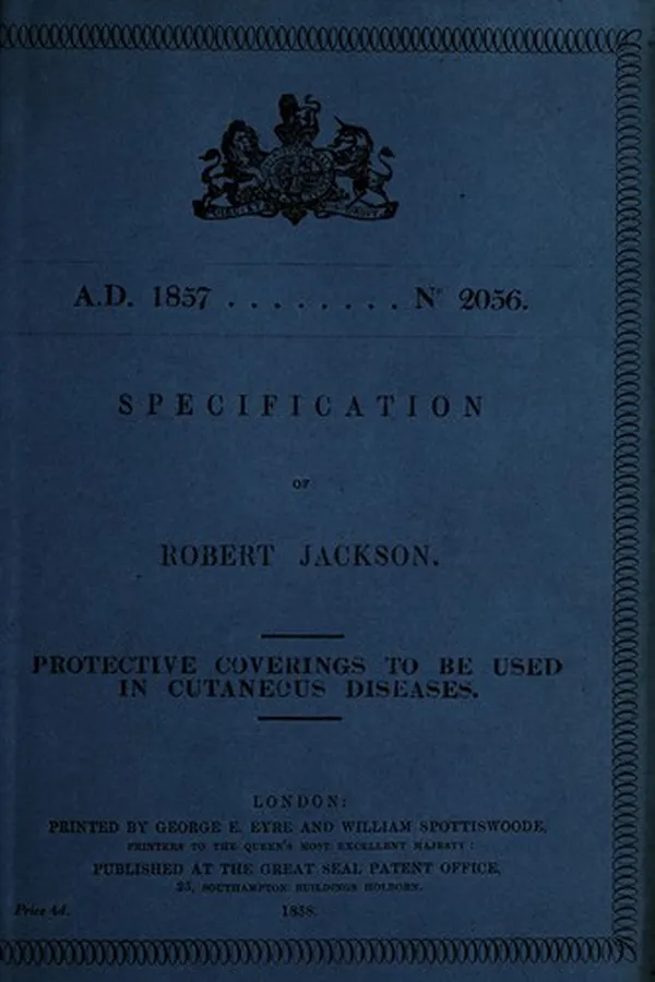 Capa de Specification of Robert Jackson