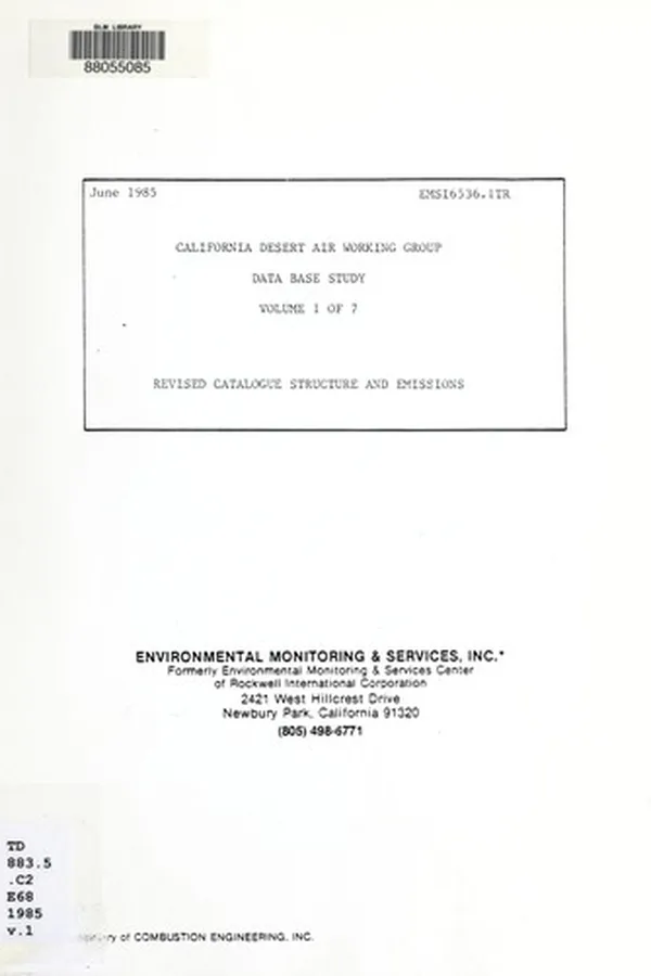 Capa de California desert air working group