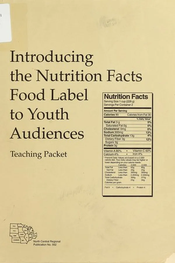 Capa de Introducing the nutrition facts food label to youth audiences