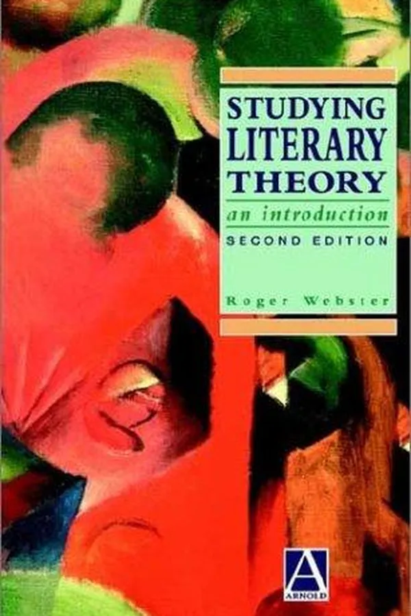 Capa de Studying literary theory