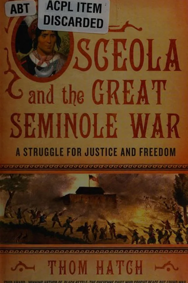 Capa de Osceola and the great Seminole war