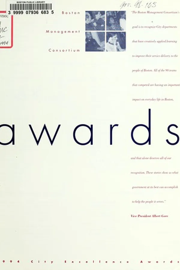 Capa de City excellence awards