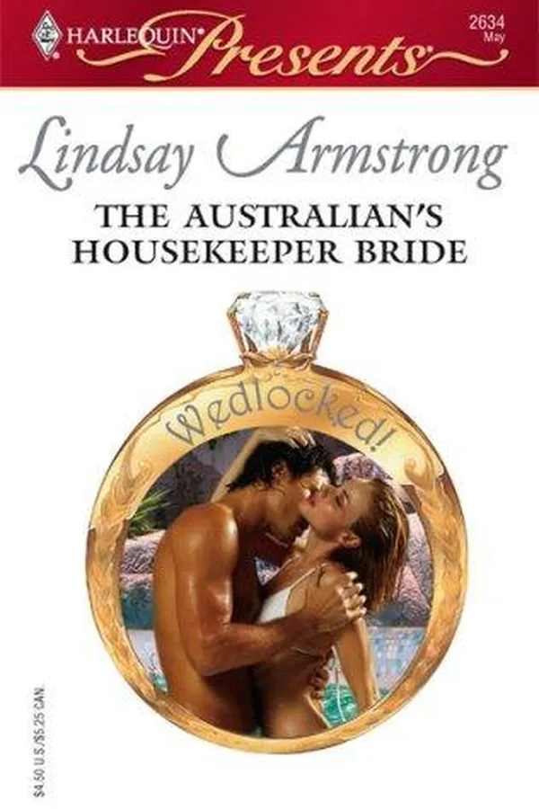 Cover of The Australian's Housekeeper Bride