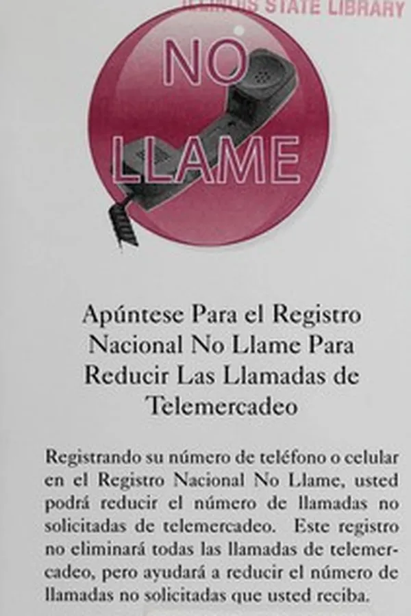 Capa de ¡Es su llamada! NO LLAME