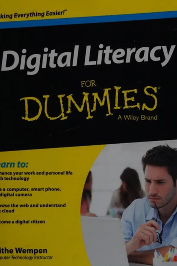 Capa de Digital literacy for dummies