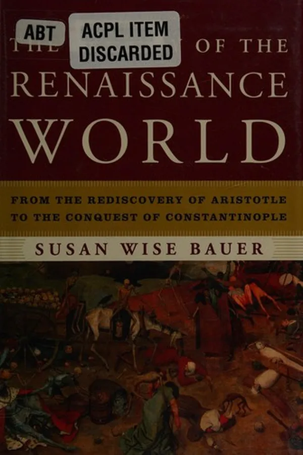 Capa de The history of the Renaissance world