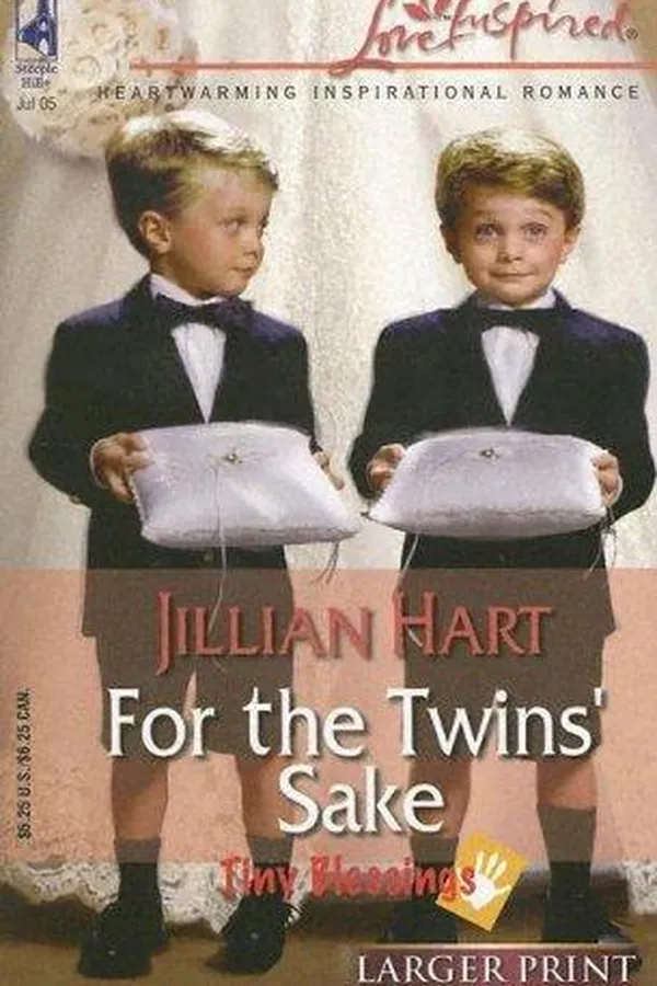 Capa de For The Twins' Sake (Tiny Blessings Series #1) (Love Inspired #308)