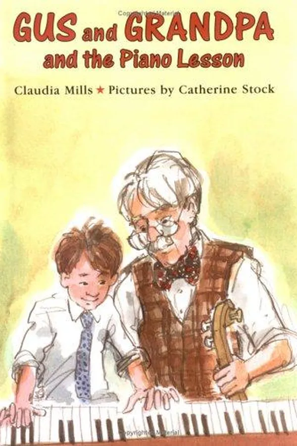 Capa de Gus and Grandpa and the piano lesson