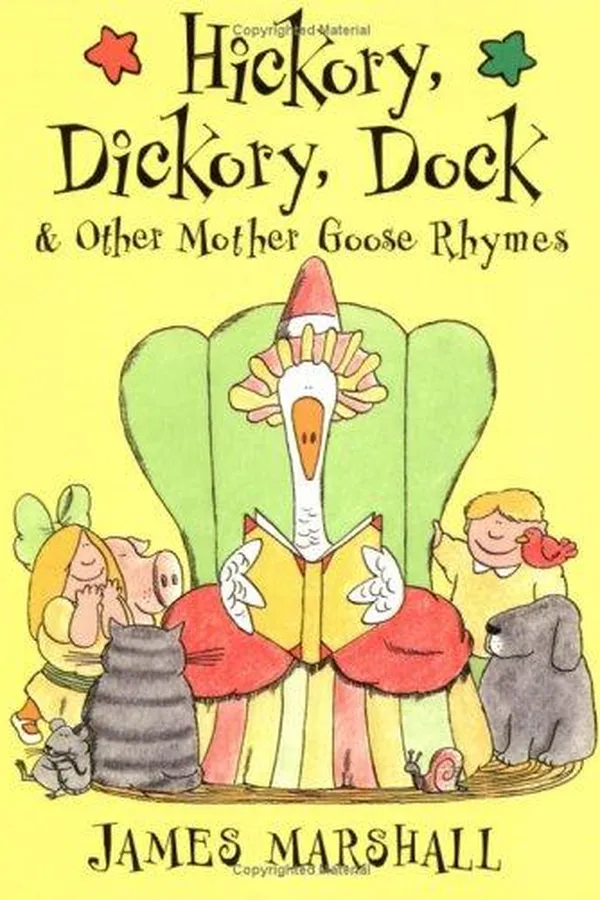 Capa de Hickory dickory dock & other Mother Goose rhymes