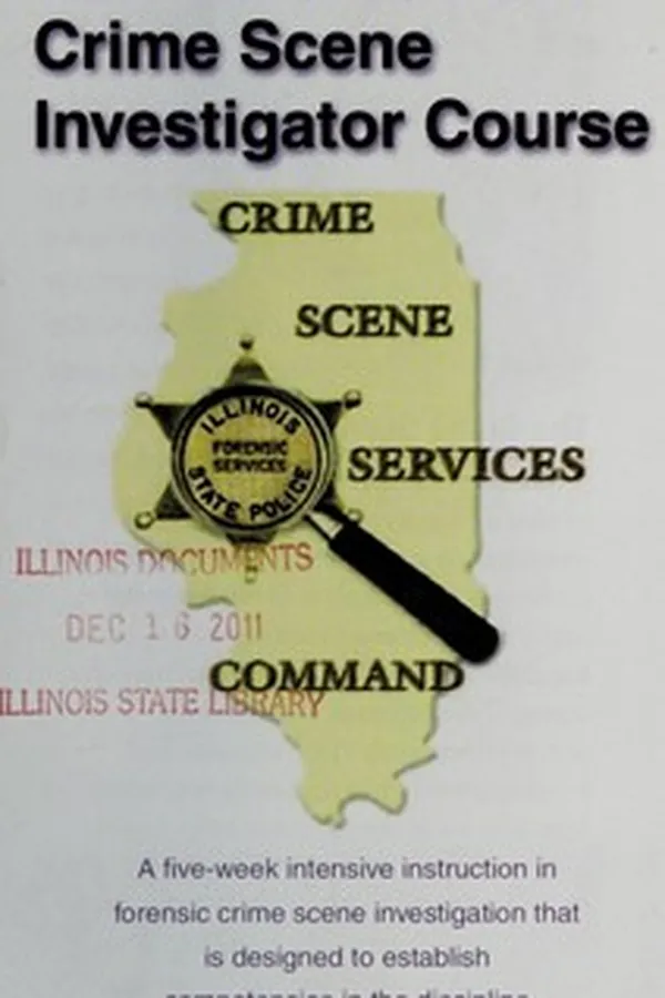 Capa de Law enforcement crime scene investigator course