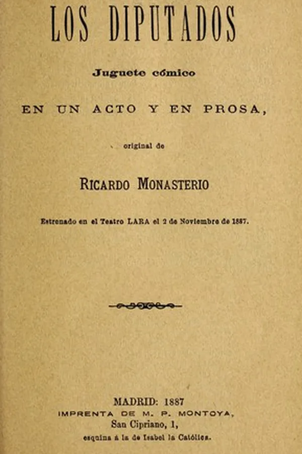 Capa de Los diputados
