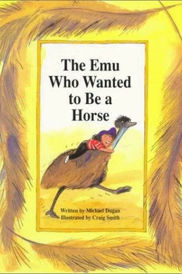 Capa de The emu who wanted to be a horse