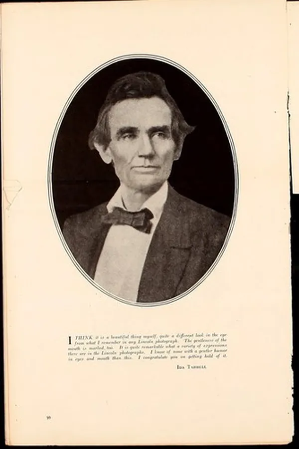 Capa de A new Lincoln portrait discovered